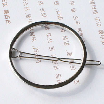 Minimalist Geo Dia Triangle Circle Moon Lip Hair Pin Clip Jewellery Accessories Wedding Boho Style HairAccessories for Women