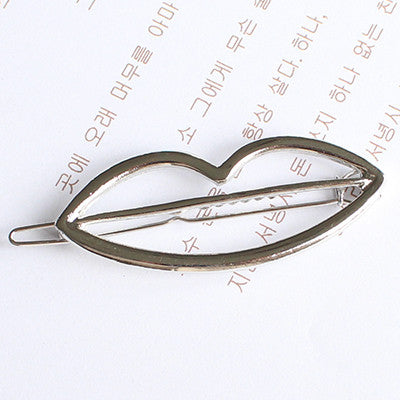 Minimalist Geo Dia Triangle Circle Moon Lip Hair Pin Clip Jewellery Accessories Wedding Boho Style HairAccessories for Women